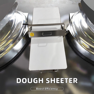 Machine de laminage de pâte manuelle professionnelle Presse à pâte à pizza et machine à rouler Nouvelle condition pour l'application de moulin à farine - Product Image 3