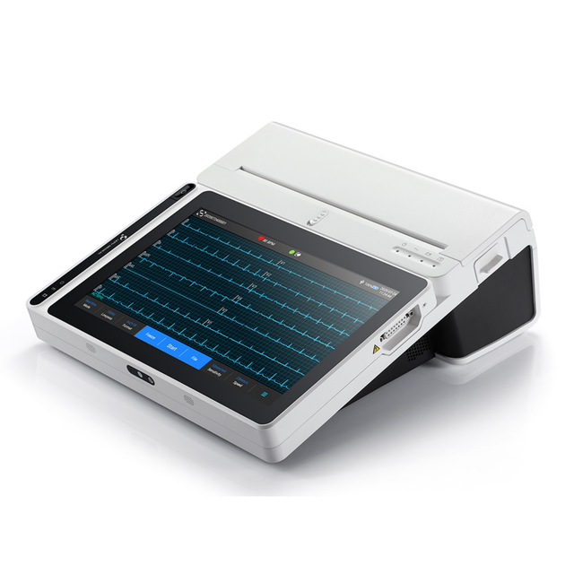Hot Sale for Hospital Medical Equipment Portable Ecg Machine Monitor Touch Screen Electrocardiograma