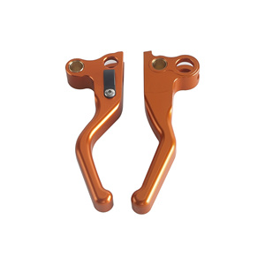 Palanca de Freno y Embrague de 3 Dedos para Motocicleta, Duradera y Sólida, para Modelos <span class=keywords><strong>Harley</strong></span> FLHTC/FXST/XLH/FLST 1982-1995 - Product Image 1