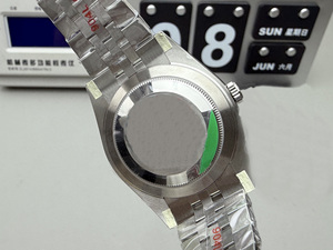 Montre de luxe pour hommes en acier inoxydable 904L 36mm 41mm automatique mécanique verre saphir lumineux - Product Image 6