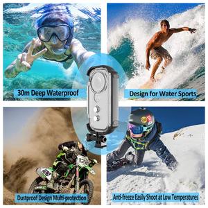 Funda de carcasa subacuática YEAH 30M para <span class=keywords><strong>Insta360</strong></span> <span class=keywords><strong>One</strong></span> <span class=keywords><strong>X</strong></span>, carcasa protectora de buceo impermeable negra para Insta 360 <span class=keywords><strong>One</strong></span> <span class=keywords><strong>X</strong></span> - Product Image 3