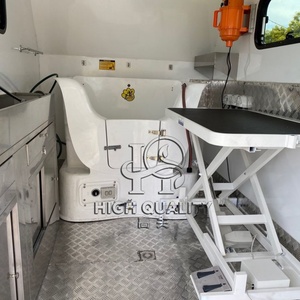 Remorque <span class=keywords><strong>de</strong></span> camping-car mobile en fibre <span class=keywords><strong>de</strong></span> verre convertie en unité <span class=keywords><strong>de</strong></span> toilettage pour chiens, légère et durable, salon pour animaux <span class=keywords><strong>de</strong></span> compagnie sur roues - Product Image 6