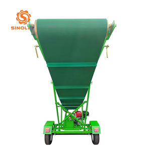 Transportador de Leña de Alta Resistencia <span class=keywords><strong>con</strong></span> <span class=keywords><strong>Motor</strong></span>, Altura Ajustable de 3 Metros, Portátil, Remolcable, Equipo Agrícola <span class=keywords><strong>con</strong></span> <span class=keywords><strong>Rueda</strong></span> Guía - Product Image 4