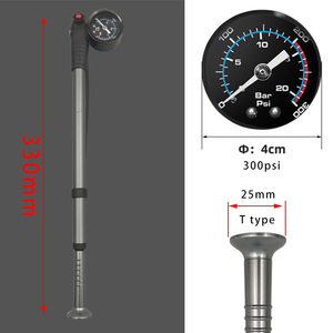 <span class=keywords><strong>Pompe</strong></span> à main haute pression pour <span class=keywords><strong>vtt</strong></span>, <span class=keywords><strong>Suspension</strong></span> à <span class=keywords><strong>Air</strong></span>, fourche à <span class=keywords><strong>Suspension</strong></span> arrière, gonfleur de pneus de vélo, <span class=keywords><strong>pompe</strong></span> à chocs à <span class=keywords><strong>Air</strong></span>, 300psi - Product Image 4