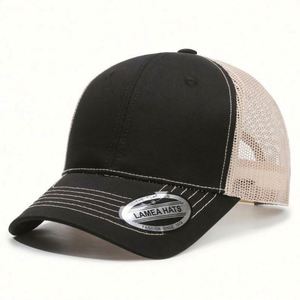 Gorra Trucker Clásica Lisa de 6 Paneles de Alta Calidad Personalizada al por Mayor, Unisex, con Cierre a Presión, Malla, para Negocios, con Logotipo Personalizado Común - Product Image 2