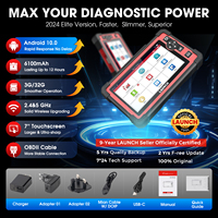 Herramienta de Diagnóstico Automotriz LAUNCH CRP919E, Escáner Automotriz de Sistema Completo, Prueba Activa CANFD/DIOP, Lector de Códigos de Reinicio 29+