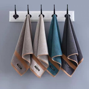 Pure Cotton Men's Towels Solid Color Absorbent Skin Friendly Home Use Vacuum Packed - Product Image 2