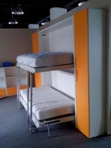 Letto <span class=keywords><strong>a</strong></span> Parete Pieghevole <span class=keywords><strong>Salvaspazio</strong></span> Moderno - Product Image 4