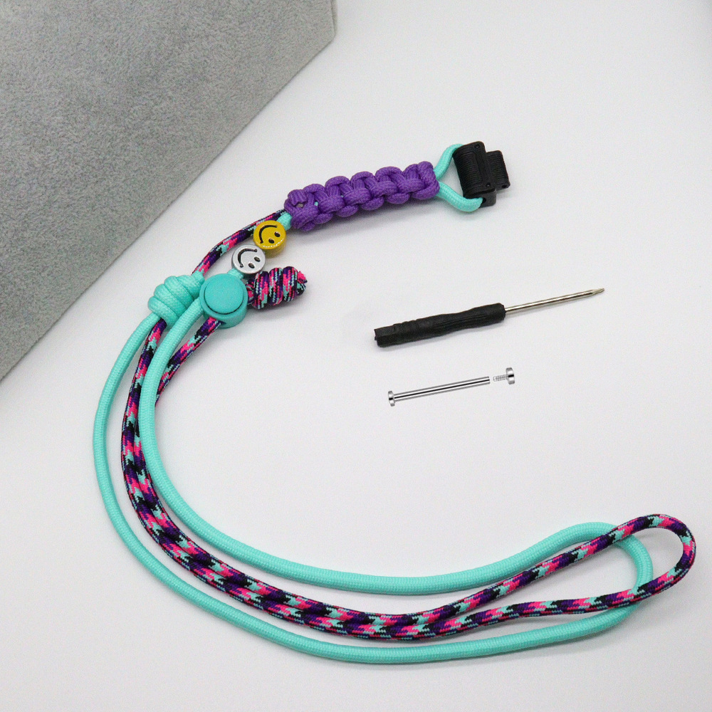 Blue + Screwdriver + Screw rod