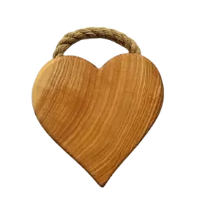 Tabla de cortar de bambú de lujo estilo americano clásico con mango de olivo, forma rectangular, bloque de corte de mango, de la marca Kiswah Craft - Product Image 3