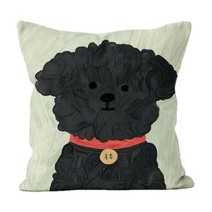 INSHARE Bunte Plüsch Cute Puppy Style Kissen bezug Sofa kissen Modern Animal Office Lenden kissen Bett Kopfstütze Kissen bezug - Product Image 5
