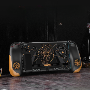 2023 Nin Tendo switch OLED funda de silicona engrosada se puede insertar en la carcasa base funda blanda esmerilada mango grande - Product Image 1