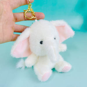 Lindo Peluche de Elefante con <span class=keywords><strong>Perfume</strong></span>, Colgante para Bolsa, Llavero, Regalo para Niña - Product Image 4