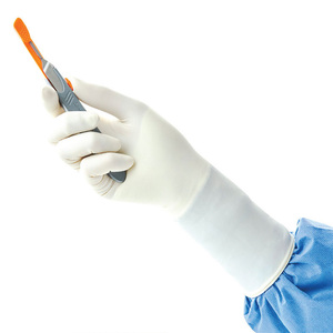 <span class=keywords><strong>Guantes</strong></span> Desechables de Látex 100% Natural Fabricados en China, Cómodos, Sin Polvo, Pro-Esterilizados, Cajas de 100 Unidades por Paquete - Product Image 6