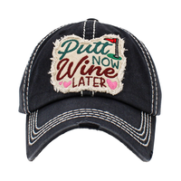 Topi Distressed Dad Hat Bordir Vintage Washed Cap Adjustable Unstructured untuk Unisex Kasual Outdoor Sport 2025 Topi Trendy