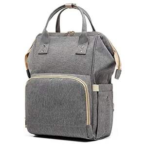 Sac à langer multifonctionnel de grande taille pour voyage avec lit bébé et station de change - Échantillon gratuit - Product Image 1