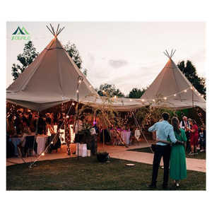 Bell <strong>Tents</strong> Wedding Marquee Tipi Hire <strong>Tent</strong> Waterproof Luxury Outdoor <strong>Tent</strong> - Product Image 1