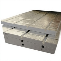 Modèle spécial pour câbles électriques. Module d'isolation pour chauffage au sol en plaque d'aluminium sans besoin de remblai.