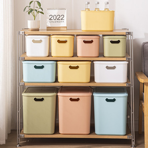 Plastic <b>Storage</b> <b>Box</b> Rectangle 1-3l Eco Friendly Office Organizer For Cosmetics Socks Underwear Dormitory Use - Product Image 1