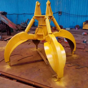 Accessoires pour excavatrices : Grappin hydraulique pour ferraille en acier, type « Orange Peel » - Product Image 6