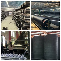 Filet d'ombrage agricole pour plantes de pépinière, serres et protection des légumes, 50%-90% anti-UV, stabilisé, en PEHD, imperméable, portable, pare-soleil