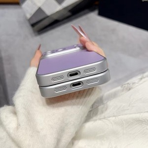 <span class=keywords><strong>Coque</strong></span> de téléphone portable de luxe avec grande fenêtre PC+PU pour <span class=keywords><strong>iPhone</strong></span> 11/12/13/14/15/16/17/18 Pro Max, antichoc, design style Ins - Product Image 3