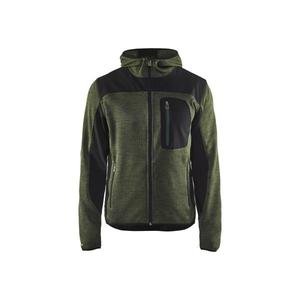 BLAKLADER - 493021174699L Chaqueta de punto Verde militar/Negro-EAN 7330509411384 CHAQUETAS DE TRABAJO INVIERNO SOFTSHELL Y CHAQUETAS ACOLCHADAS - Product Image 1