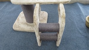 Longnew पालतू नए Katzenbaum बिल्ली पेड़ बड़े बिल्ली ट्री टॉवर झूला बिस्तर - Product Image 6