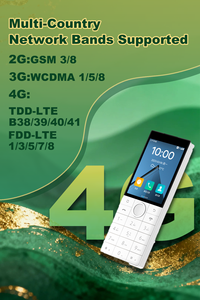Téléphone portable QIN F22, carte SIM unique, sans appareil photo, services <span class=keywords><strong>Google</strong></span> pris en charge, écran tactile, clavier, protection de la vie privée pour les personnes âgées - Product Image 4