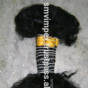 Material de cabello humano, cabello a granel Remy procesado Natural 100% indio a buen precio. Cabello humano indio sin trama de la India - Product Image 1