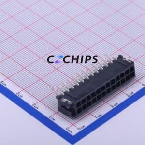 X3025WRS-2x12D-LPSW Wire-to-Board Pin Header SMD,P=3mm,Horizontal Mount Connector 2x12P 3mm Horizontal Mount 24P - Product Image 1