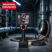 Endoscope numérique 3D à écran tactile FHD de 5,2 pouces avec mesure de profondeur, indice de protection IP65, articulation à 360° pour l'inspection des pipelines d'huile et de gaz