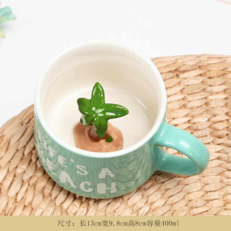 Cocotier (blanc et vert)