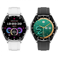 Jam Tangan Pintar Android 2-in-1 X20 dengan Earphone Nirkabel, Layar AMOLED 1,43 inci, Tahan Air IP67, Monitor Detak Jantung, Layar Sentuh, Kebugaran