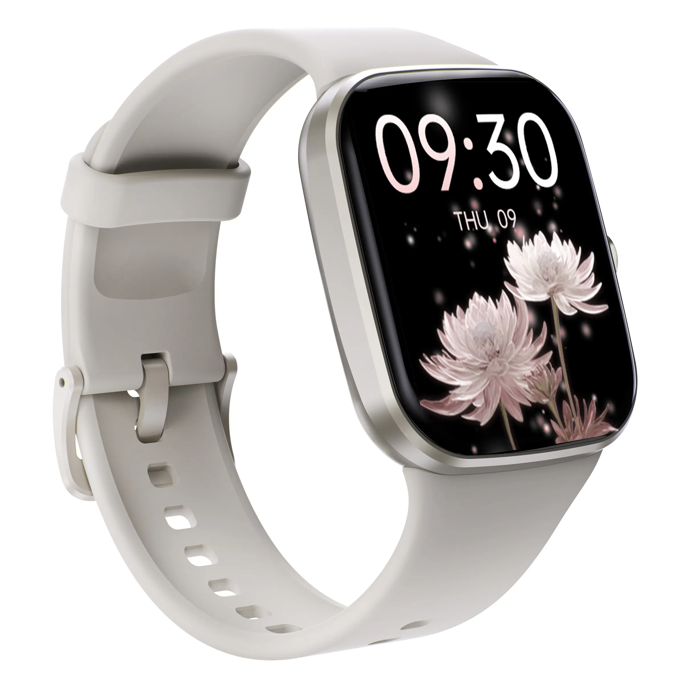 Carica magnetica con schermo a colori 1.96 per monitoraggio della salute a tutto tondo della frequenza cardiaca Android Iso Smart Watch