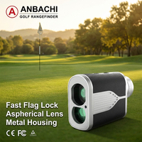 Télémètre laser de golf avec mode de scan Pin Lock, portée de 1200 m, grossissement 7x, batterie rechargeable intégrée, vue claire sur la cible