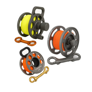 Carrete de <span class=keywords><strong>Buceo</strong></span> Ecológico Oceanic, Carrete de Dedo Compacto de Aluminio, Titanio y Plástico Duradero, Equipo Freedom Gear DR003, Despliegue SMB, <span class=keywords><strong>Buceo</strong></span> - Product Image 5