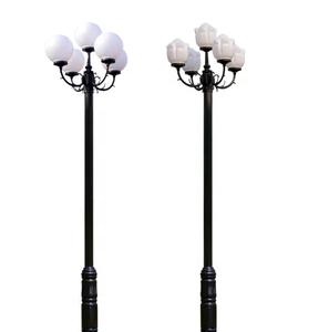 Lampe de jardin étanche sphérique communauté villa paysage lampe extérieure étanche <span class=keywords><strong>lampadaire</strong></span> rétro cour décoration - Product Image 1
