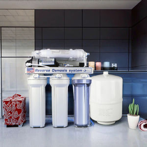 Petite cuisine équipement d'eau purifiée ménage osmose inverse système de filtre à eau pour café et <span class=keywords><strong>thé</strong></span> au lait magasins mural - Product Image 3