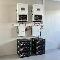 Batterie de stockage d'énergie domestique LiFePO4 48V 5Kwh 15Kwh 20KWH 30Kwh16S Bluetooth BMS 51.2V100Ah 200AH 300ah 600Ah, stock UE, sans taxes