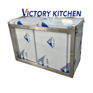 Victory Kitchen Armoires murales de cuisine assemblées en acier inoxydable 304 personnalisées Modèle VCT pour le rangement mural de la cuisine - Product Image 3