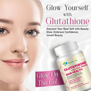 ยาเม็ดกลูต้าไธโอนเพื่อผิวขาวกระจ่างใส สูตรเฉพาะสำหรับ OEM แบรนด์ส่วนตัว ผสม ALA HLA ไบโอติน 120 เม็ด เพื่อผิวเปล่งปลั่ง ป้องกันอนุมูลอิสระ - Product Image 4