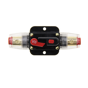 Disjoncteur 12V-24V avec réinitialisation manuelle, réinitialisation automatique, protection contre les surcharges, avec vis de montage pour <span class=keywords><strong>voiture</strong></span> - Product Image 2