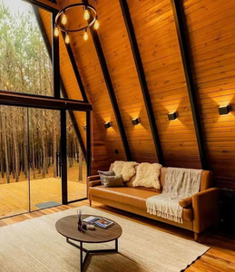 <span class=keywords><strong>Casa</strong></span> Triangular de Acero de Lujo con Ventana Panorámica para Proyectos de Glamping de Alta Gama - Product Image 3