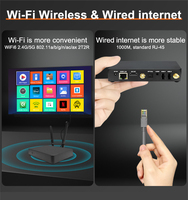 Boîtier TV intelligent Android 2026 R151 RK3568 Linux Debian 12 Android 14 AI, 4 Go RAM, 64 Go ROM, Wi-Fi 6 double bande 5G, 1000M, 4K, RTC, Décodeur Android