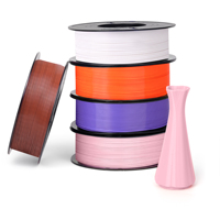 Filament PETG BIGGOLDEGG 1,75 mm 10 kg (22 lb) Vente en gros 10 rouleaux Impression 3D haute précision 240C (Couleurs mélangées)