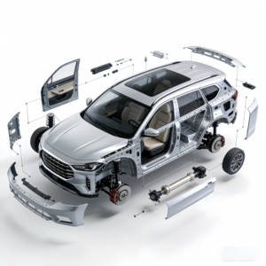 Nuevas Piezas Automotrices de Alta Calidad al por Mayor, Gama Completa de Accesorios para Jetour T2 X70 X70plus X90 X90plus Dasheng Traveler, 12 Meses - Product Image 5