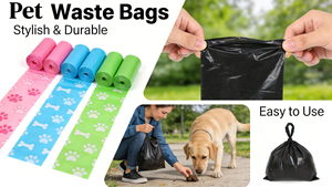 Extra Thick & Strong Pink Dog Poop Bags, Leak-Proof Pet Waste Bags for Walking, Travel & All Sized Pets - Product Image 6