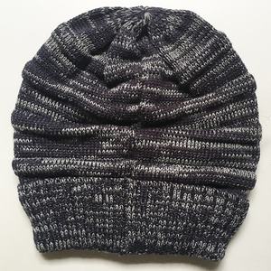 Vietnam Wholesale Simple Design Watch Hat Rib Pattern Knitted <b>Wool</b> Slouchy <b>Beanie</b> 2025 - Product Image 1