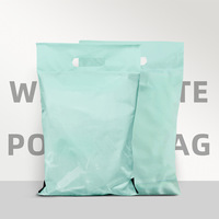 Enveloppes d'expédition en plastique noir et or pour vêtements et fourrures, sacs de livraison pour coursier, sacs d'expédition pour boutique en ligne